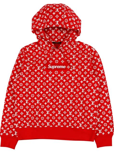 supreme e louis vuitton felpa prezzo|supreme x louis vuitton hoodie.